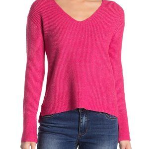 Free Press V-Neck Knit Sweater